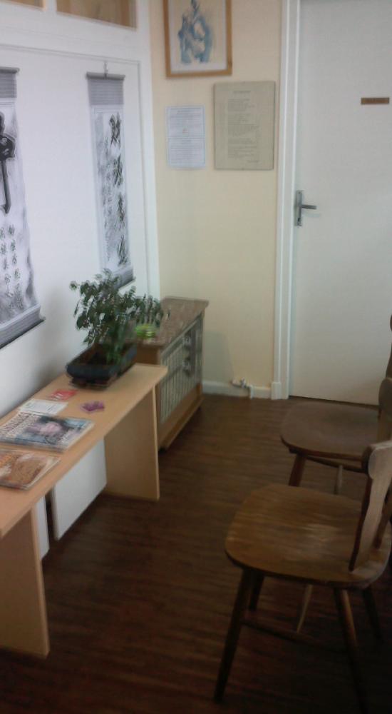 la salle d'attente